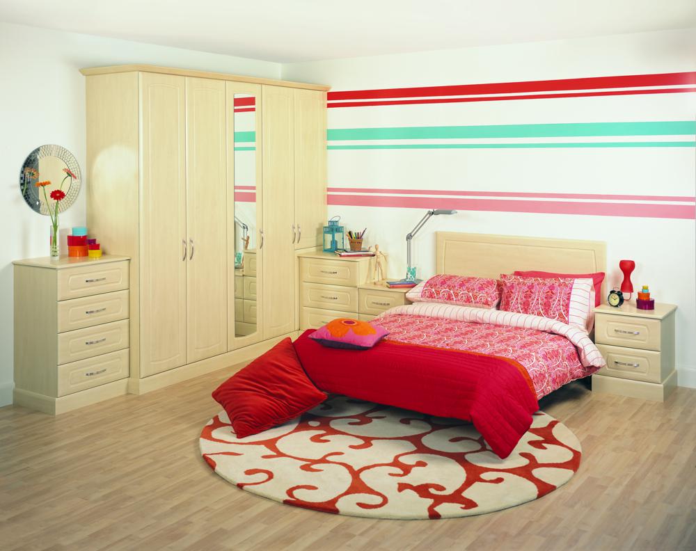 midland furniture wooden bedroom suite