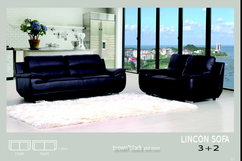 LINCON SOFA 5 oxford sofa
